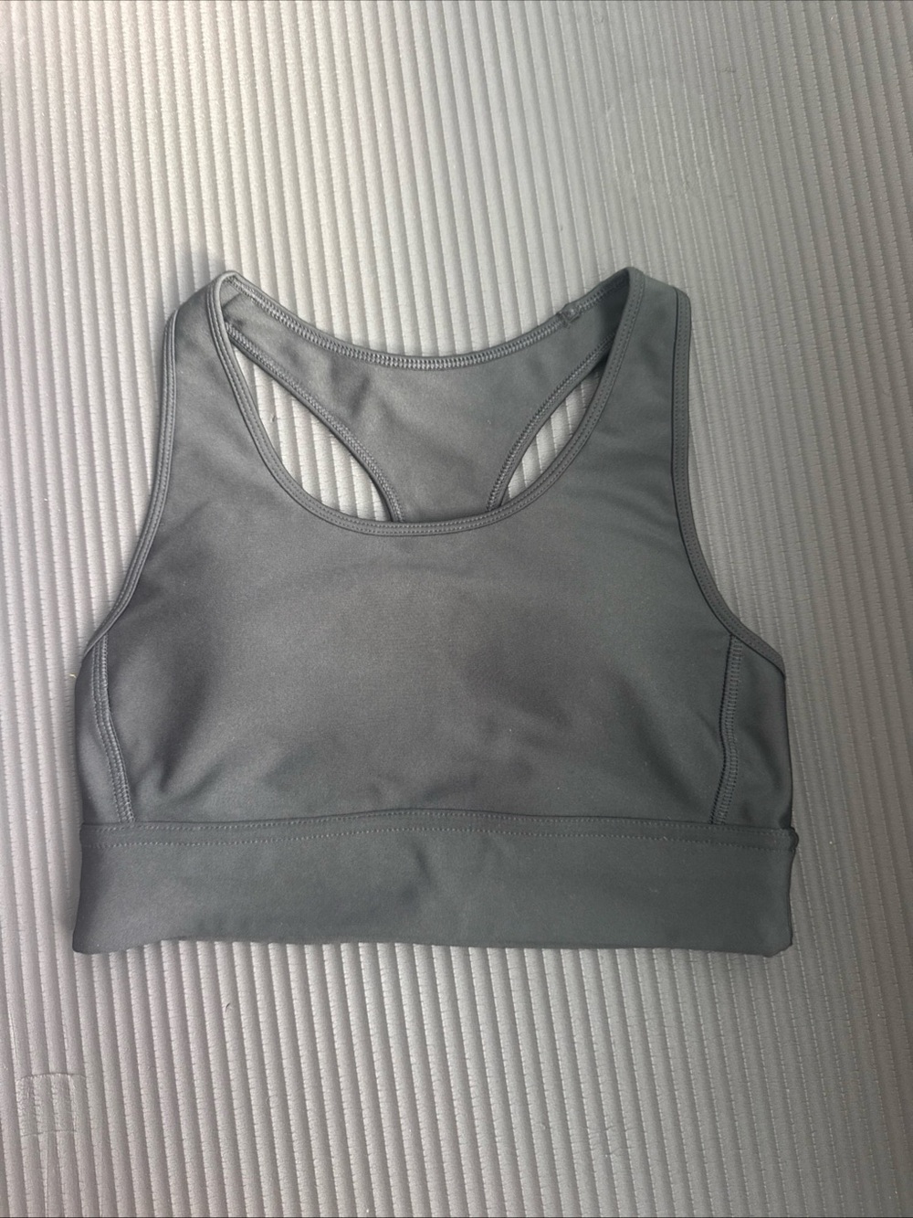 DSG kids black Racerback Sports Bra small